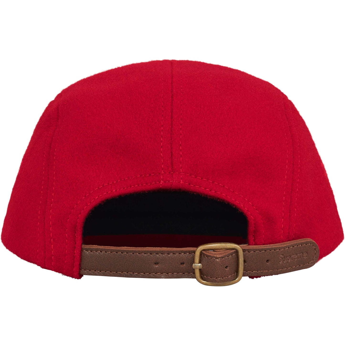 Supreme Wool Camp Cap "Red"