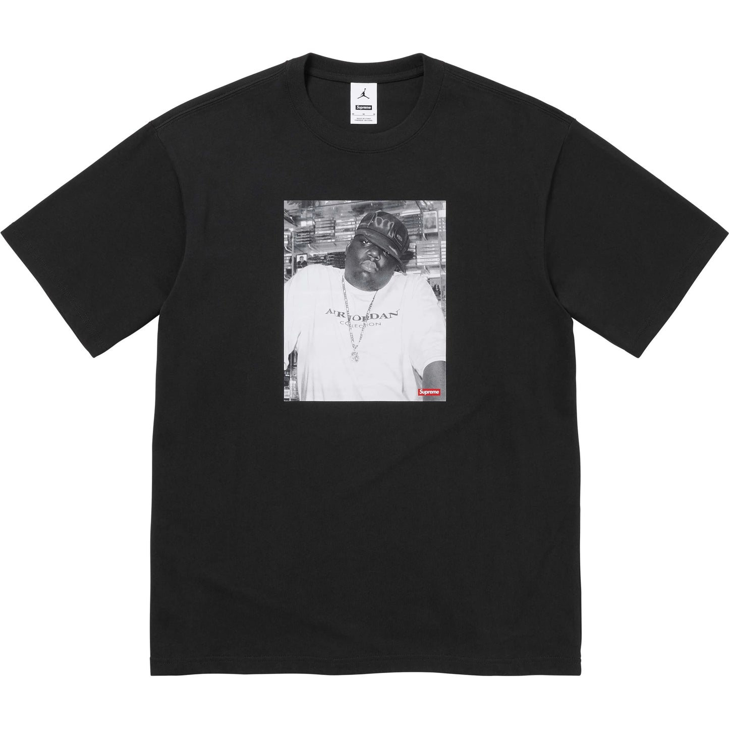 Supreme x Jordan Biggie S/S Top "Black"