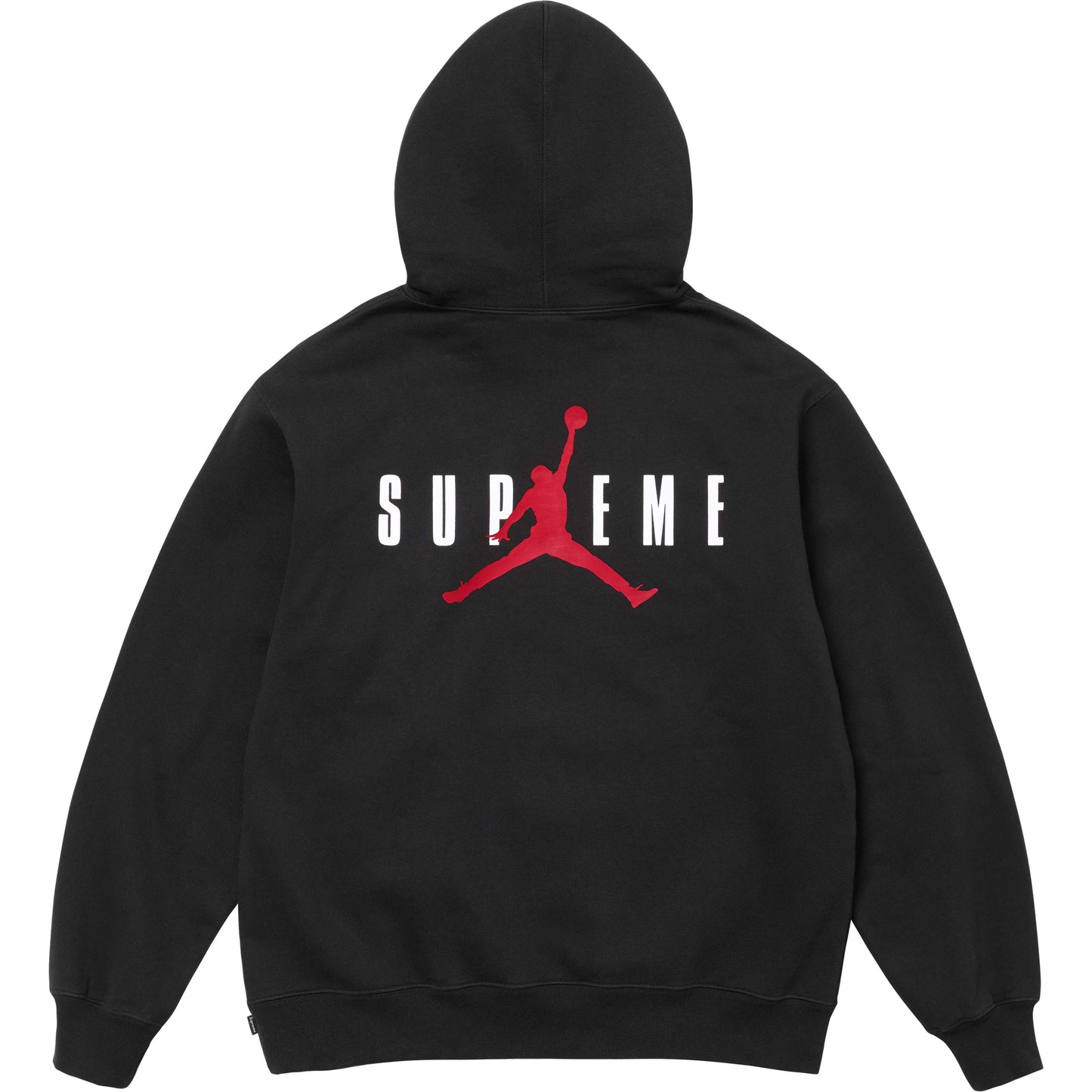 Supreme x Jordan Hooded Sweatshirt "Black"