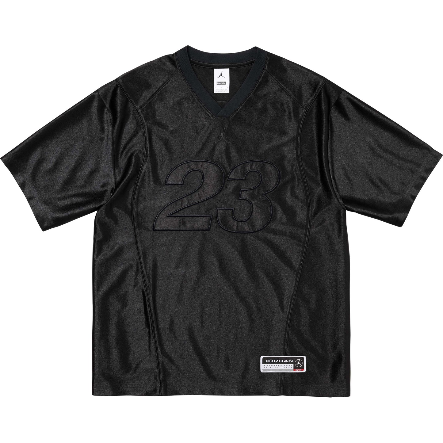 Supreme x Jordan Warm Up Jersey "Black"