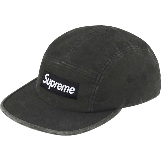 Supreme 2-Tone Moleskin Camp Cap "Black"