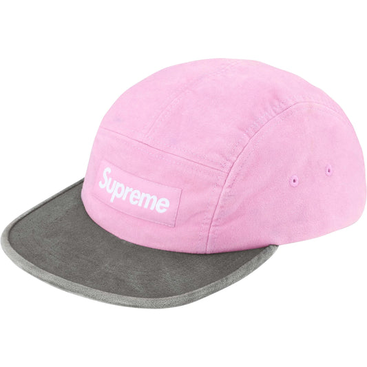 Supreme 2-Tone Moleskin Camp Cap "Light Pink"