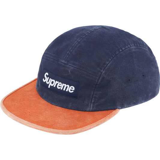 Supreme 2-Tone Moleskin Camp Cap "Navy"