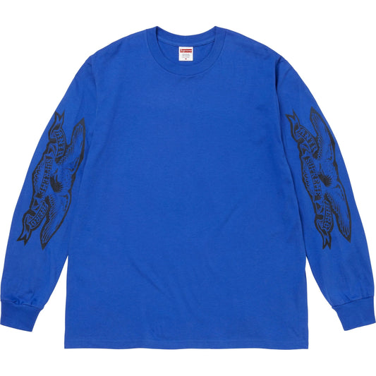 Supreme ANTIHERO Eagle L/S Tee "Royal"