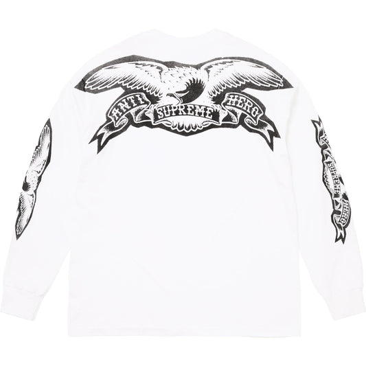 Supreme ANTIHERO Eagle L/S Tee "White"