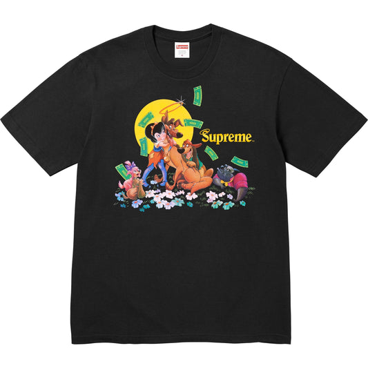Supreme All Dogs Go To Heaven Tee "Black"