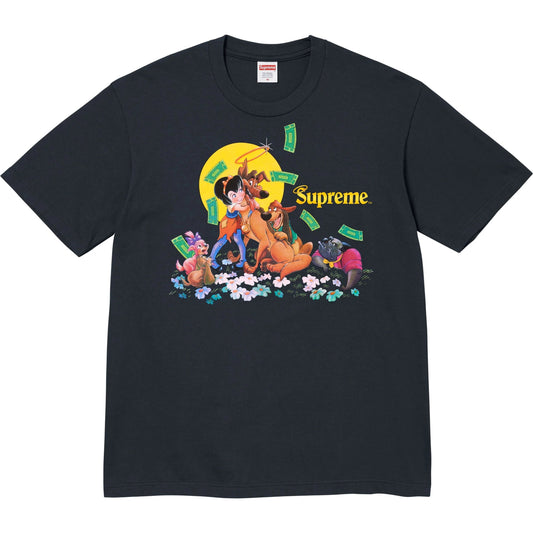 Supreme All Dogs Go To Heaven Tee "Navy"