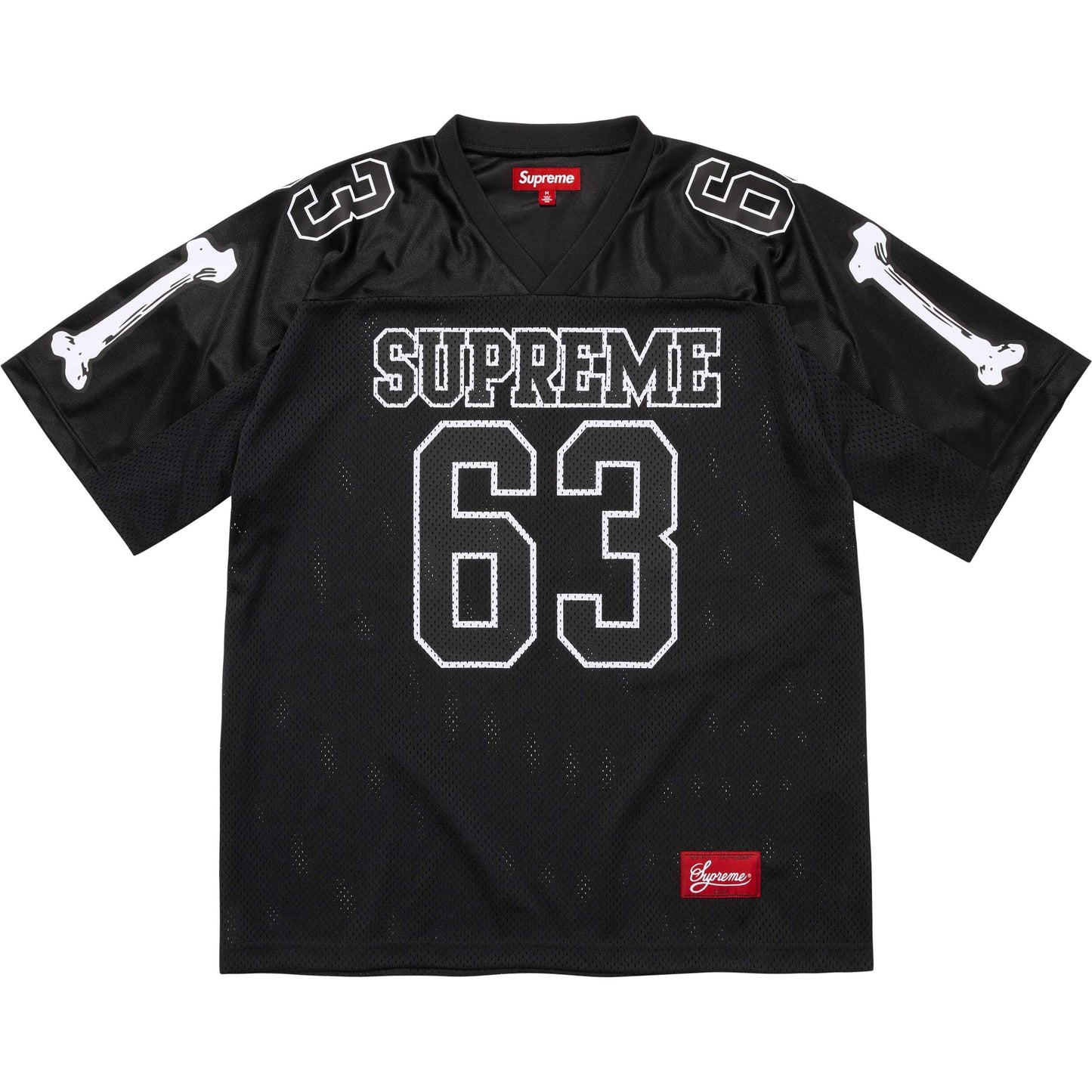 Supreme Bones Football Jersey "Black"