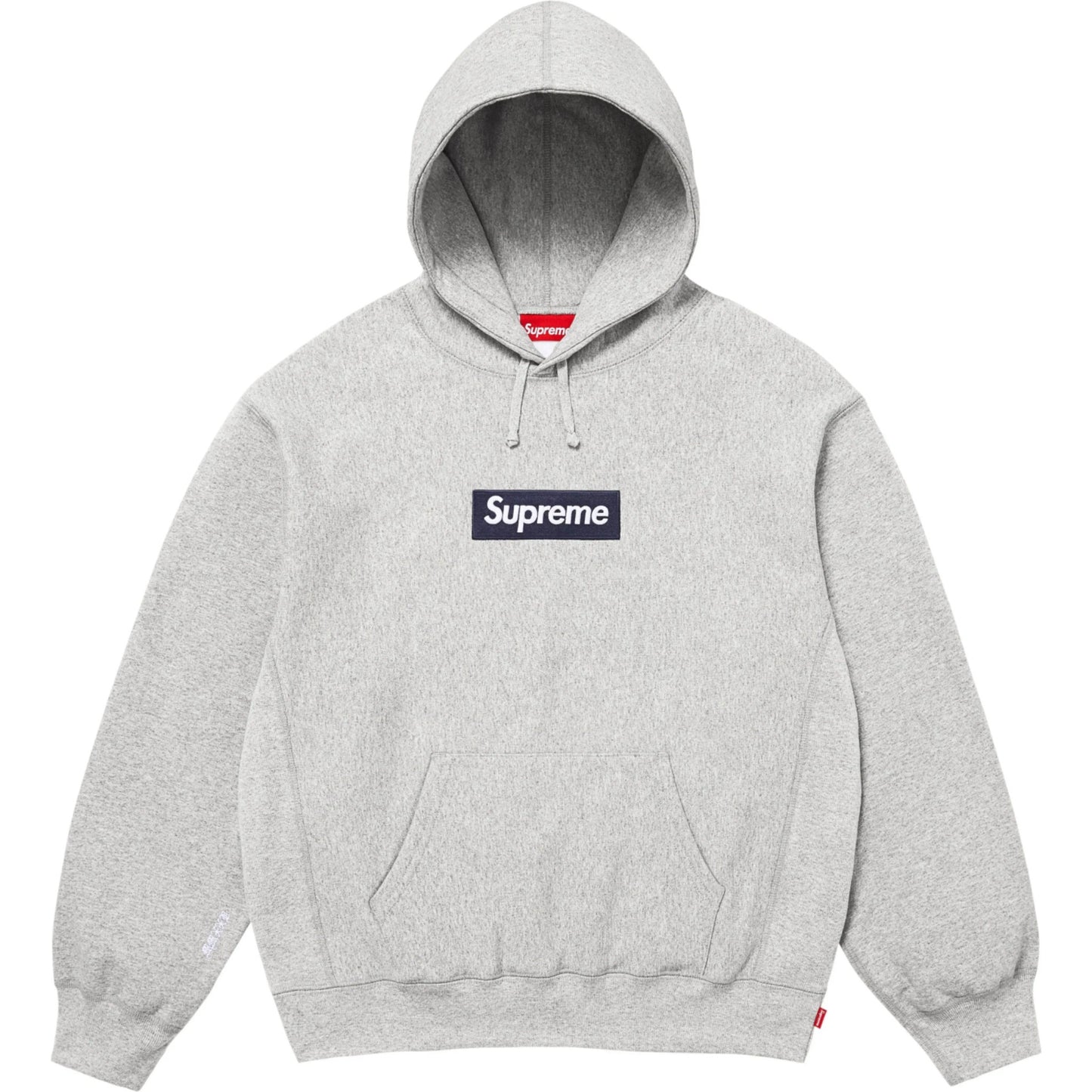 Supreme Box Logo Hooded Sweatshirt "Heather Grey"