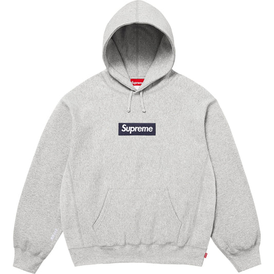 Supreme Box Logo Hooded Sweatshirt "Heather Grey"