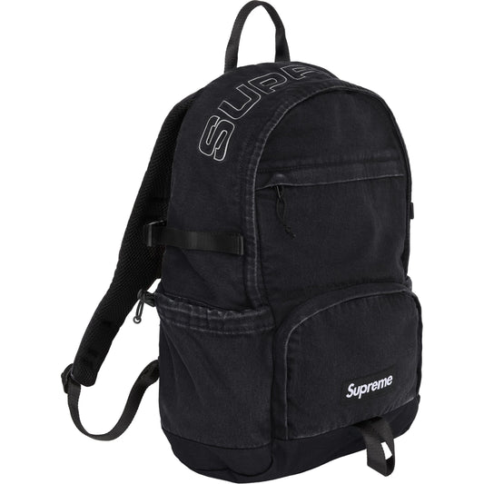 Supreme Denim Backpack "Black"