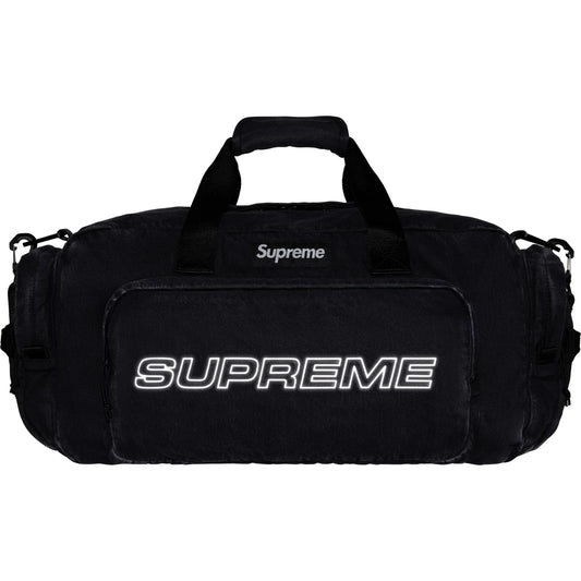 Supreme Denim Duffle Bag "Black"
