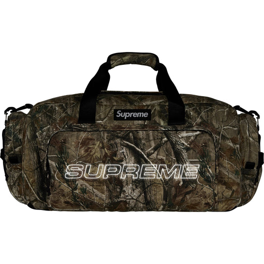 Supreme Denim Duffle Bag "Realtree AP Camo"