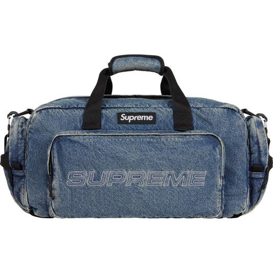 Supreme Denim Duffle Bag "Washed Indigo"