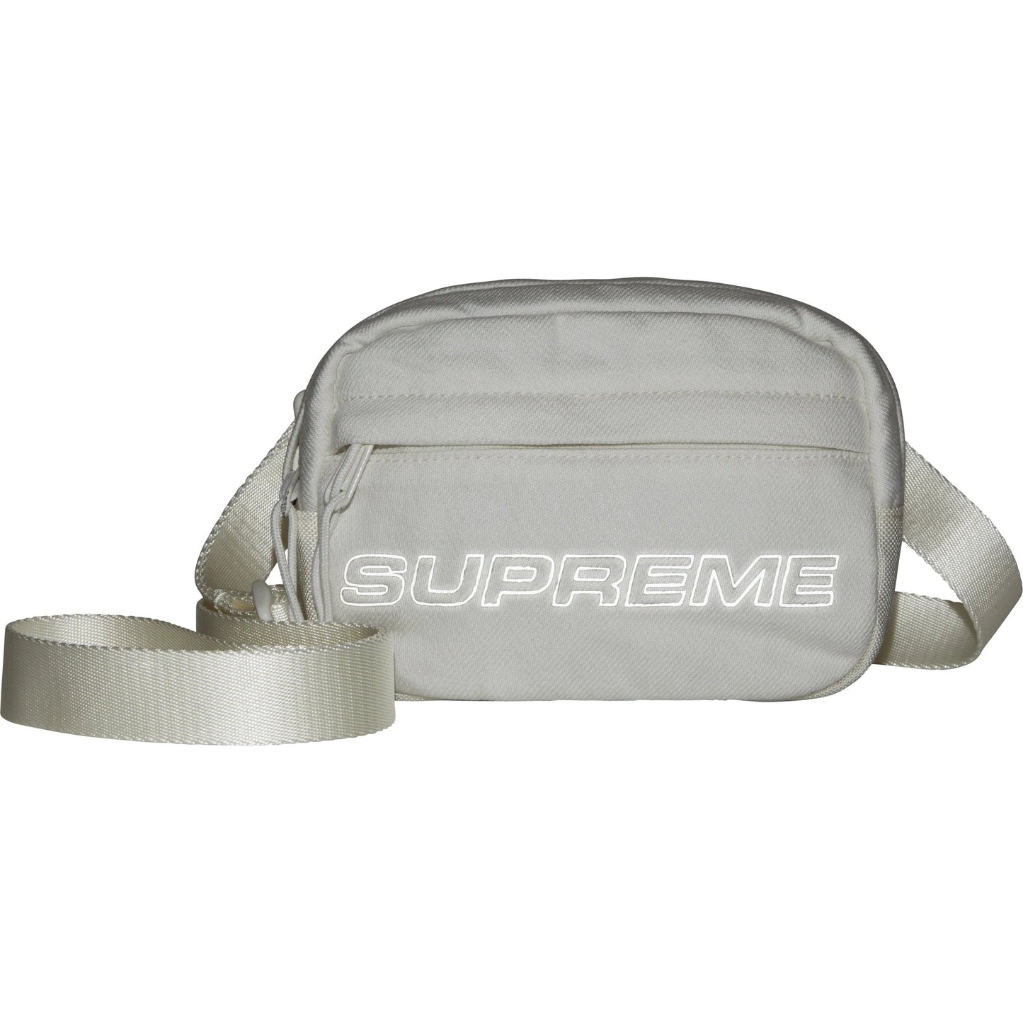 Supreme Denim Mini Shoulder Bag "White"