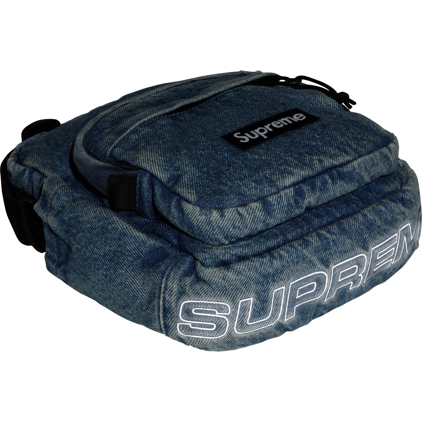 Supreme Denim Shoulder Bag "Washed Indigo"