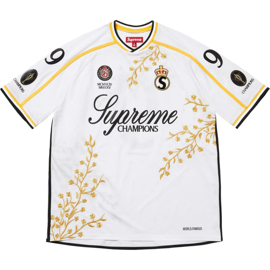 Supreme Floral Soccer Jersey "White"