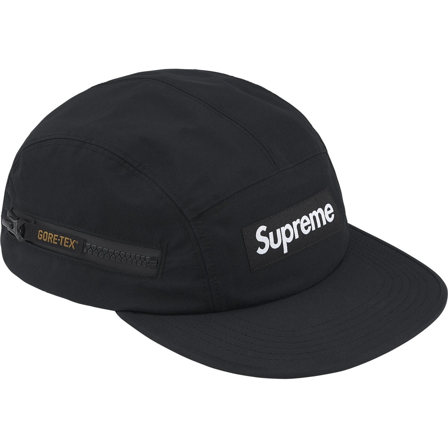 Supreme GORE-TEX Zip Pocket Camp Cap "Black"