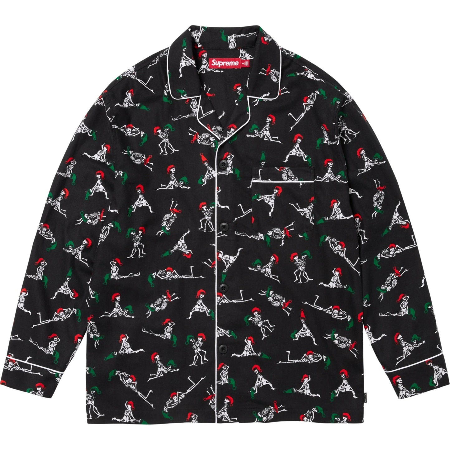 Supreme Holiday Pajama Set "Black"