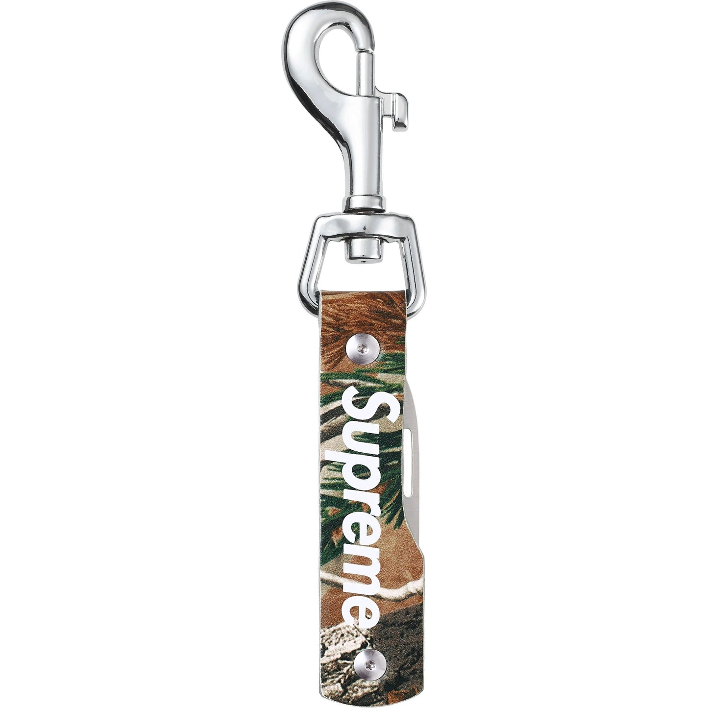 Supreme Leather Clip Knife "Realtree AP Camo"