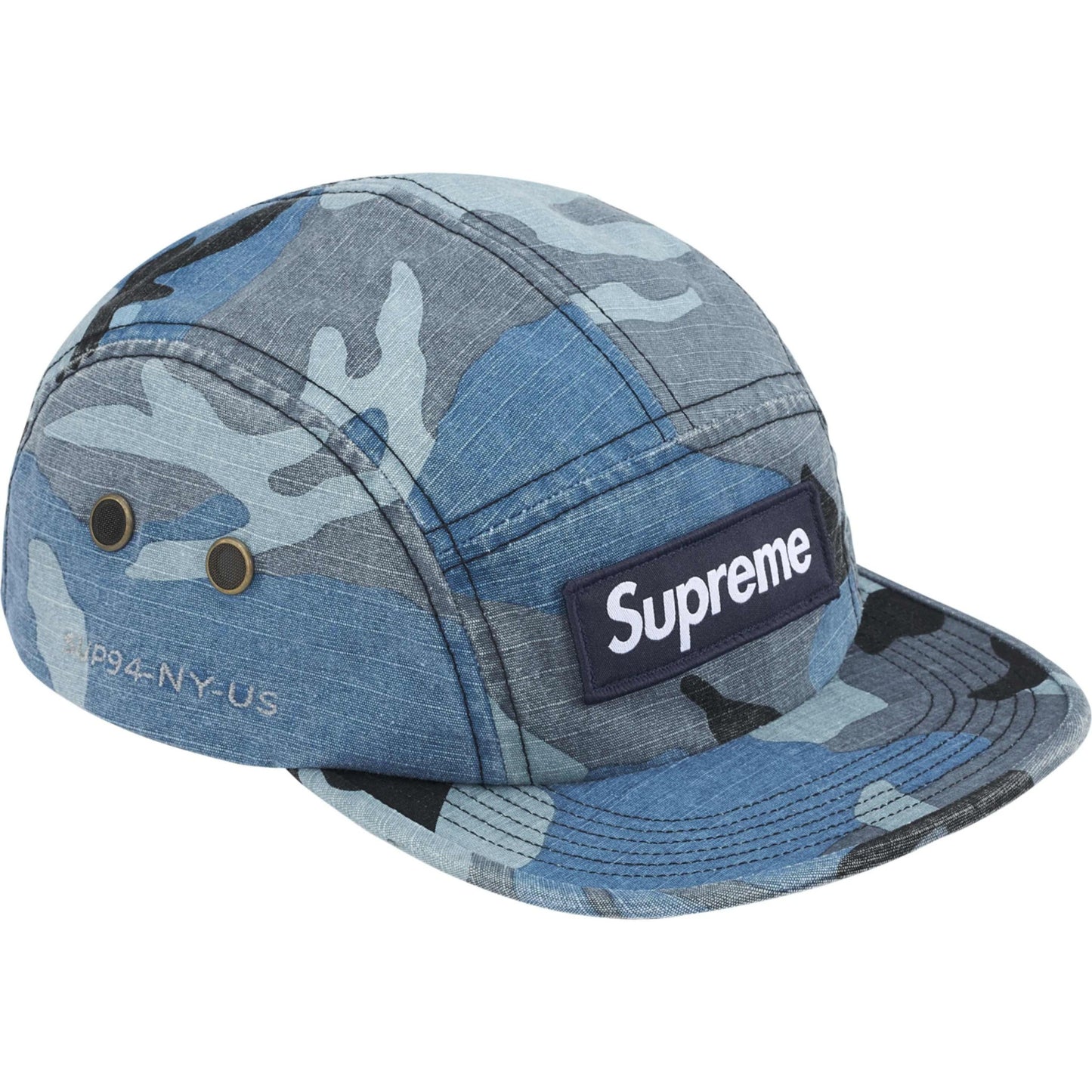 Supreme Military Camp Cap "Blue Camo"