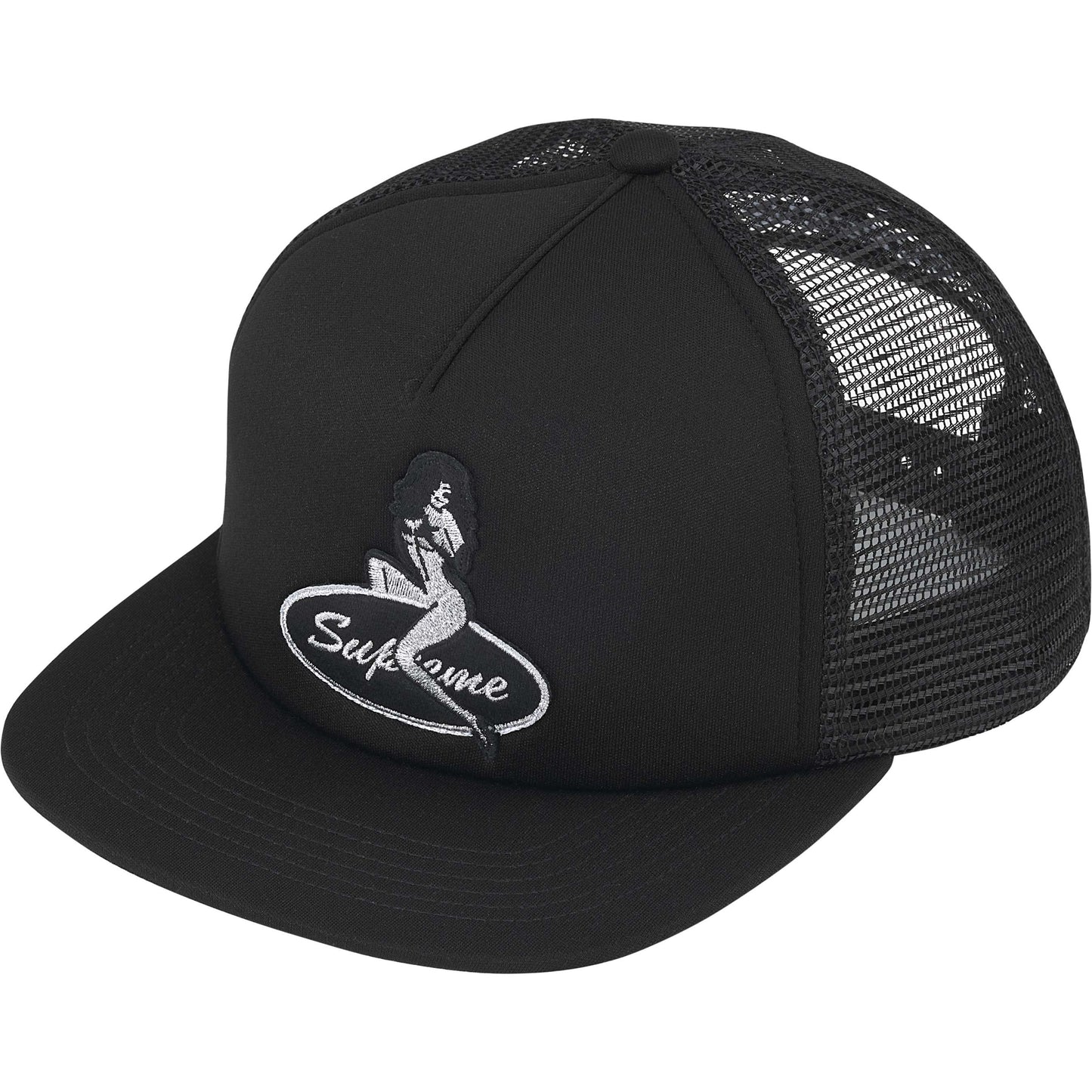 Supreme Pinup Mesh Back 5-Panel "Black"