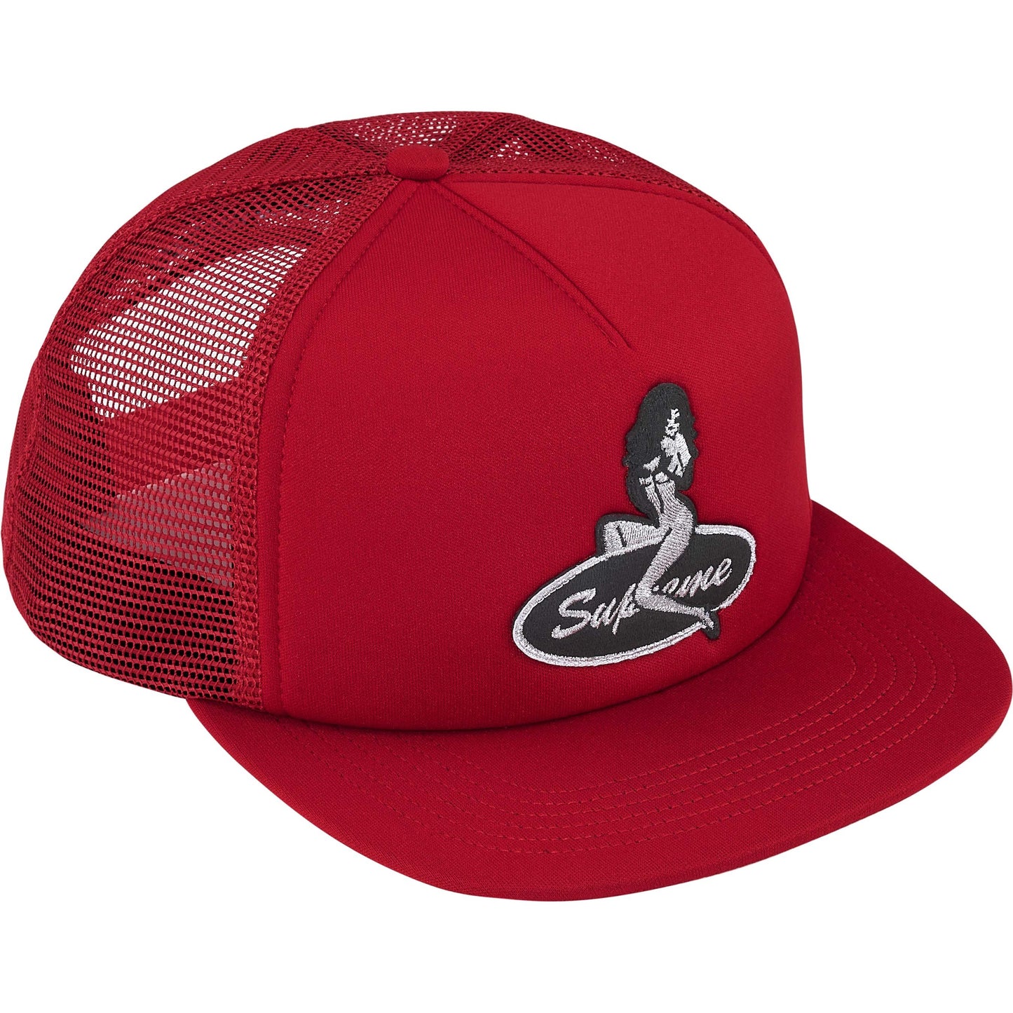Supreme Pinup Mesh Back 5-Panel "Red"