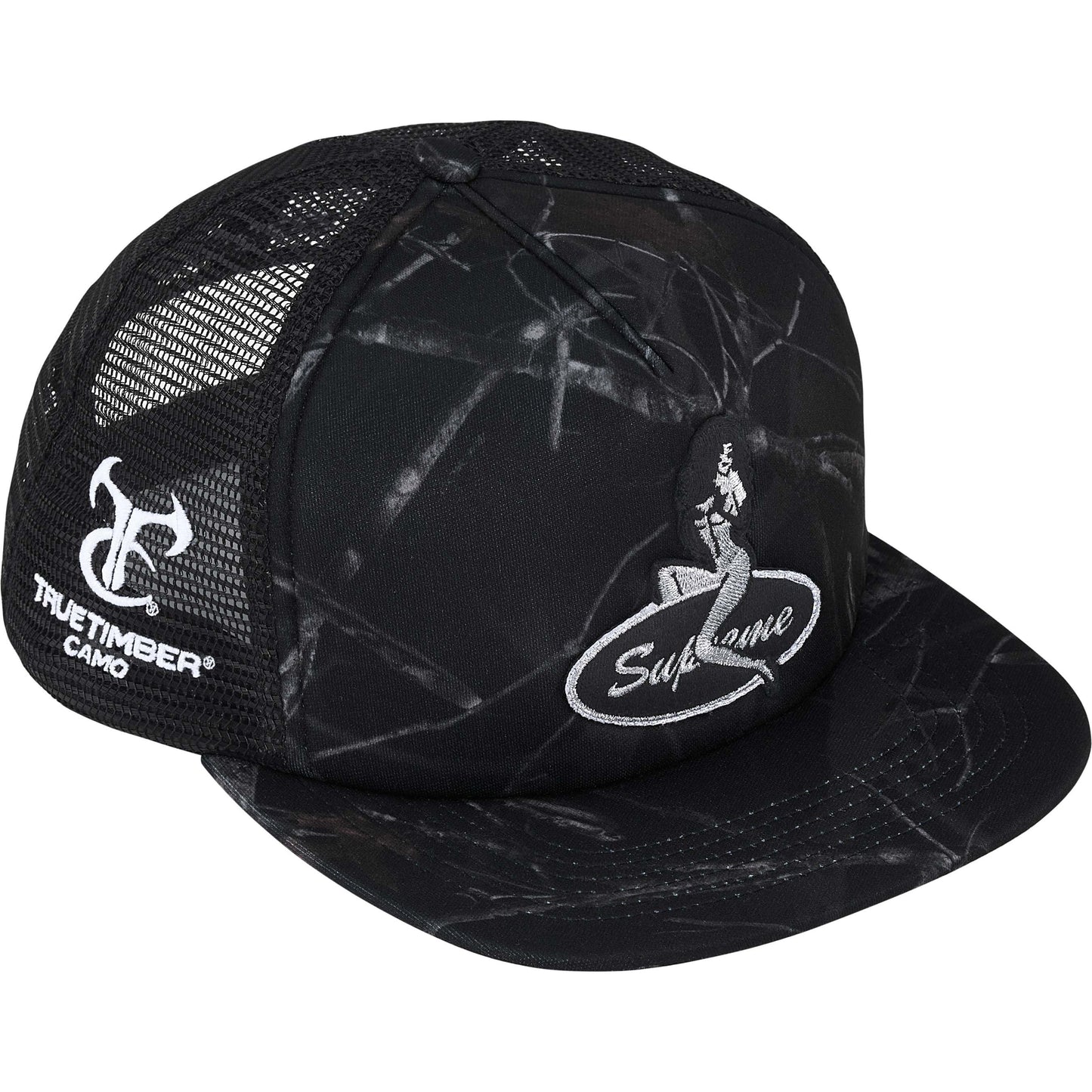 Supreme Pinup Mesh Back 5-Panel "TrueTimber Conceal Black Camo"