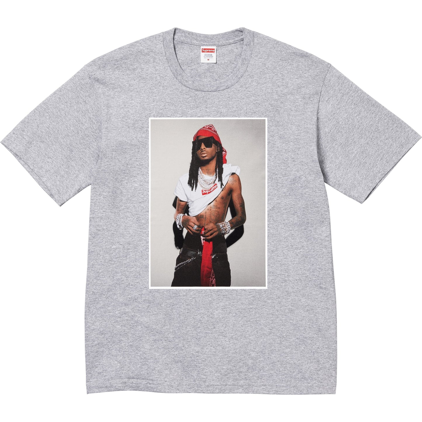 Supreme Playboi Carti Tee "Heather Grey"
