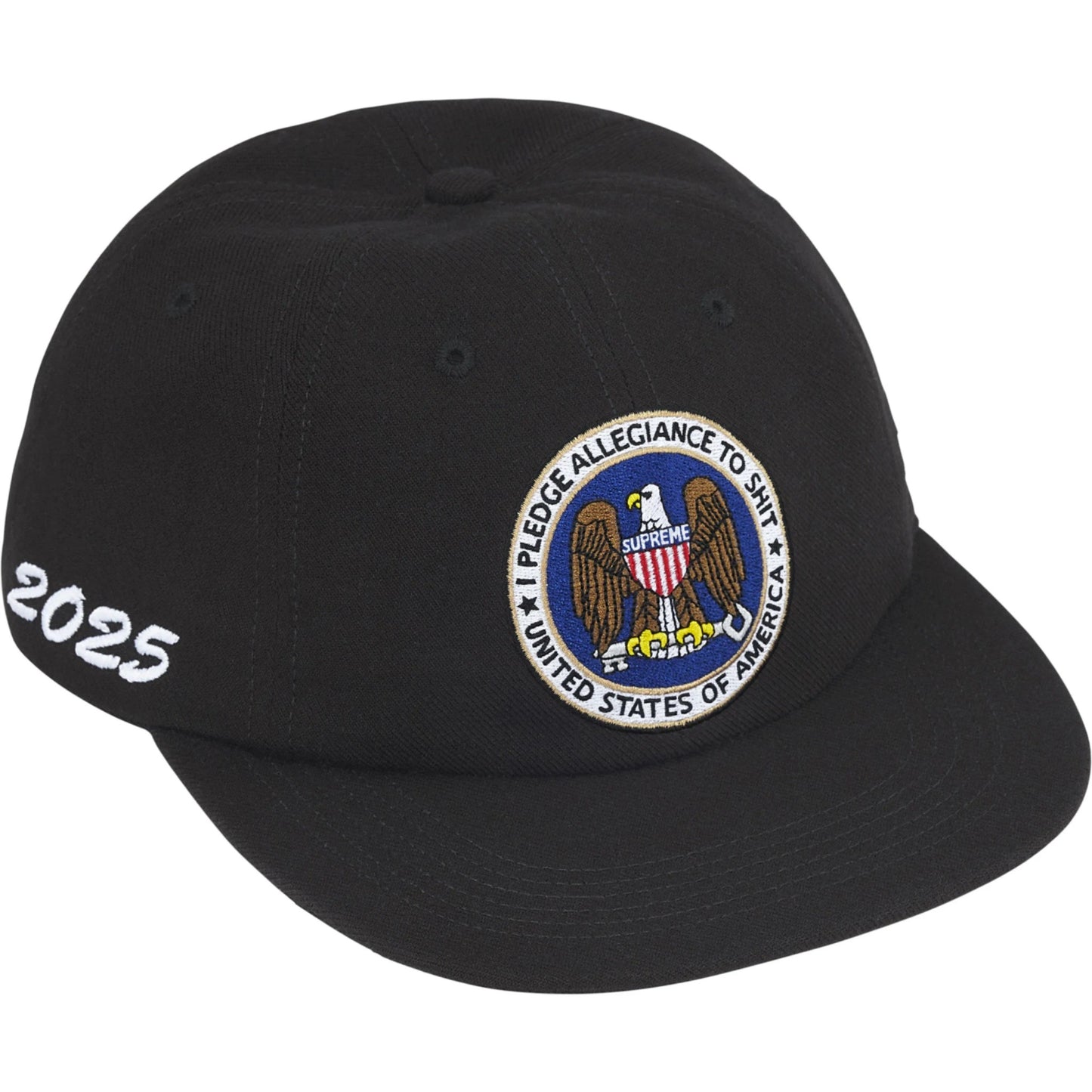 Supreme Pledge Allegiance 6-Panel "Black"