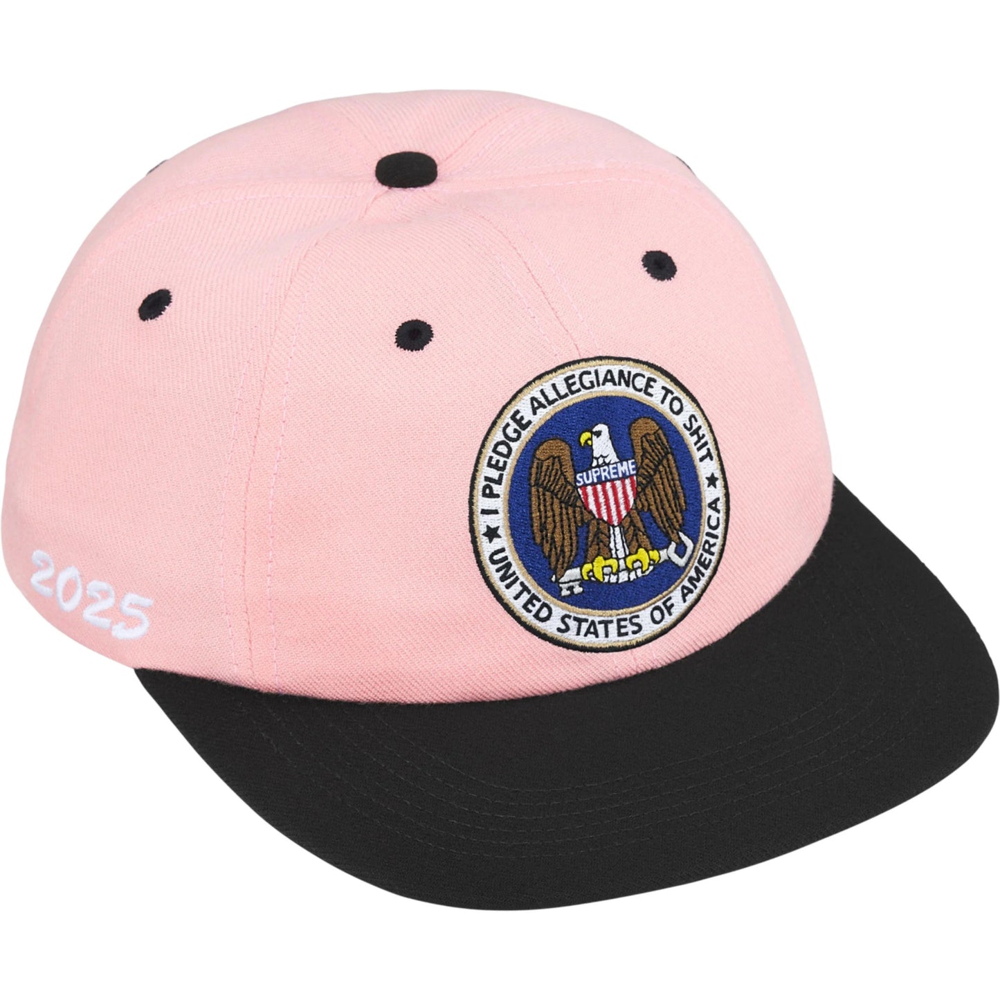 Supreme Pledge Allegiance 6-Panel "Pink"