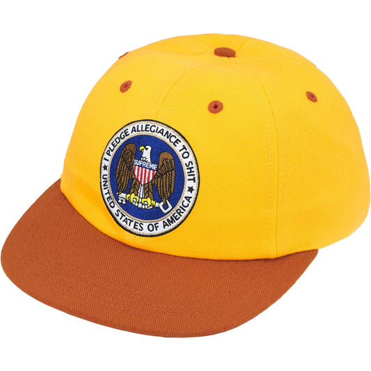 Supreme Pledge Allegiance 6-Panel "Yellow"