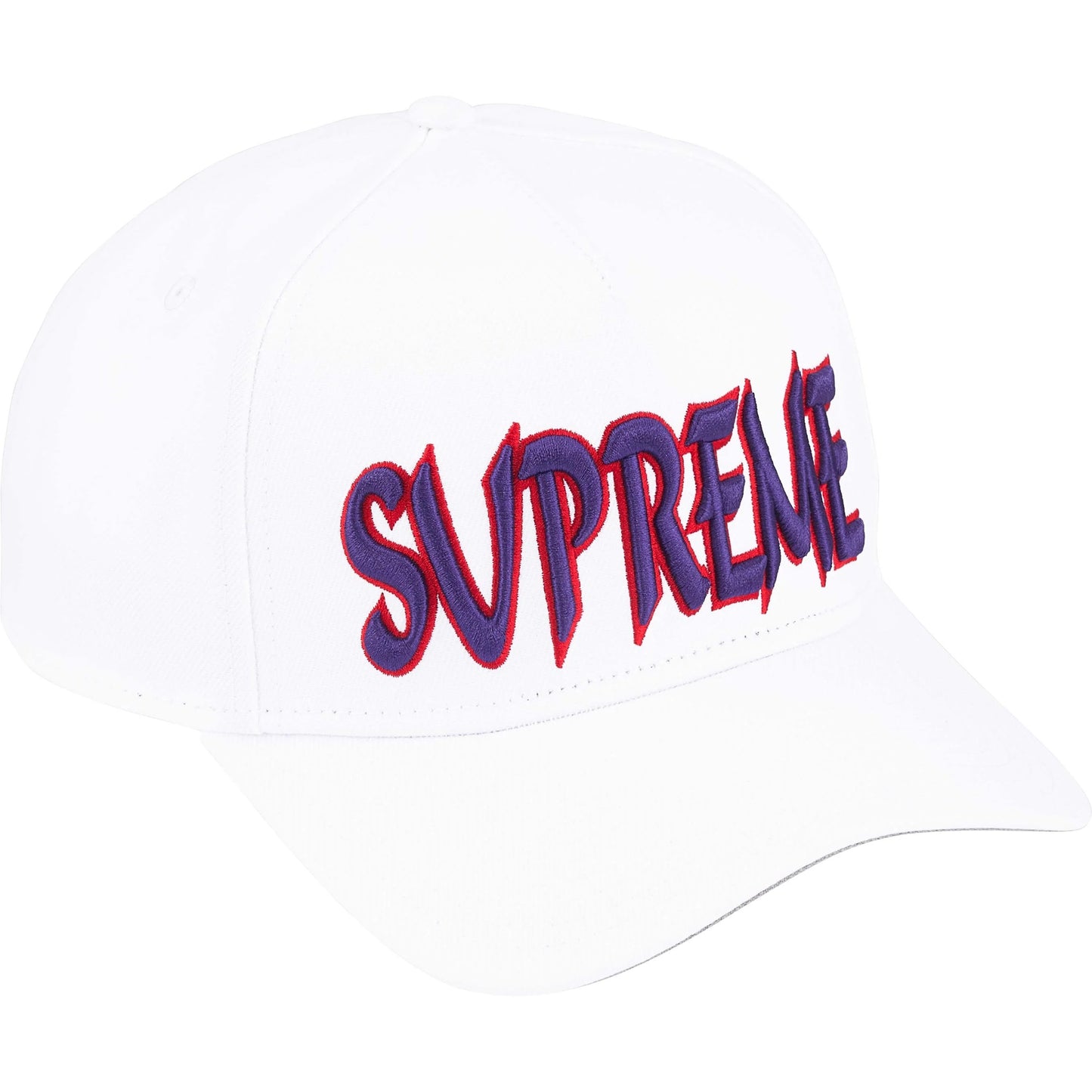 Supreme Sharp Spellout Adjustable New Era "White"