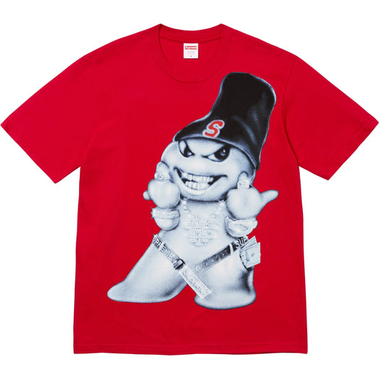 Supreme Snowman Tee "Red"