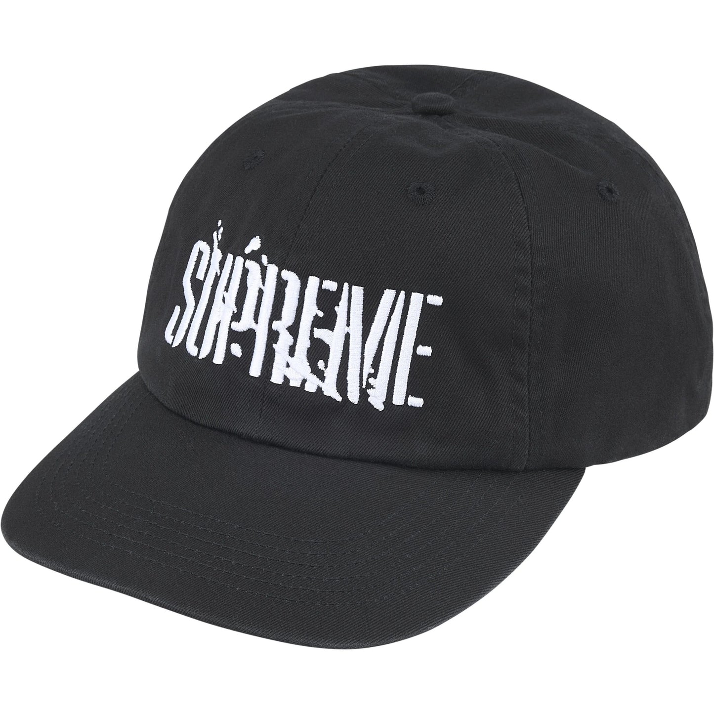 Supreme Splatter 6-Panel "Black"