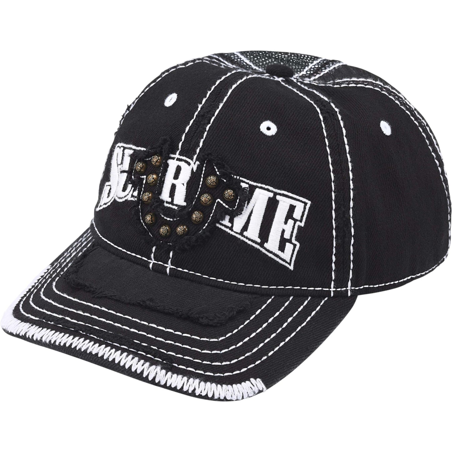 Supreme True Religion Mesh Back 6-Panel "Black"