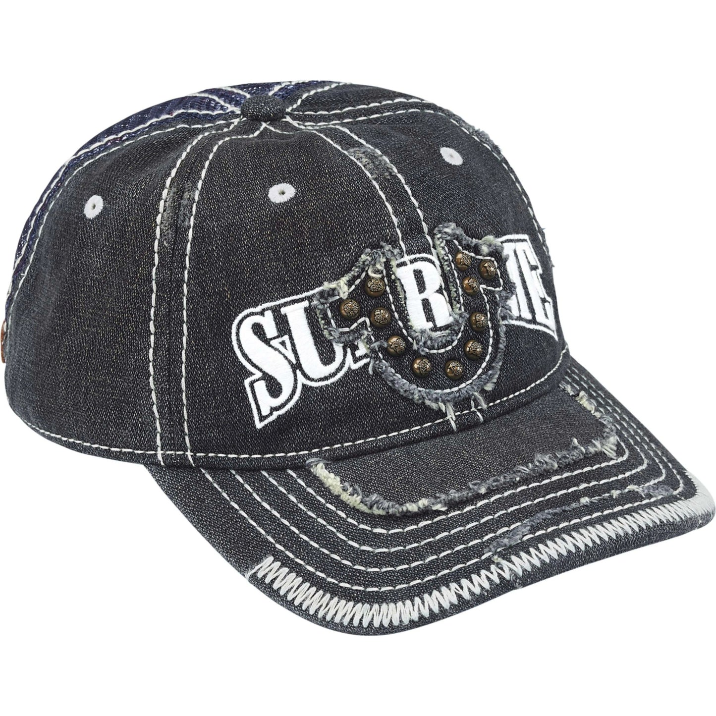 Supreme True Religion Mesh Back 6-Panel "Dirty Indigo"