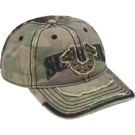 Supreme True Religion Mesh Back 6-Panel "Olive Camo"