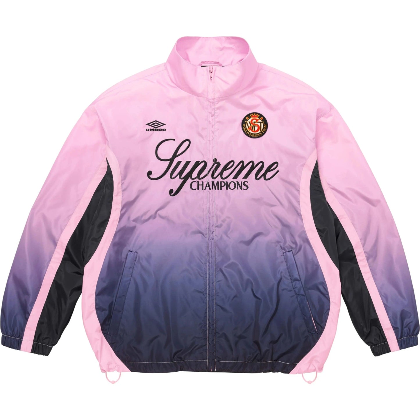 Supreme Umbro Gradient Track Jacket "Pink"