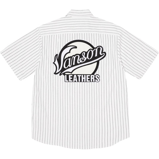 Supreme Vanson Leathers S/S Work Shirt "Stripe"