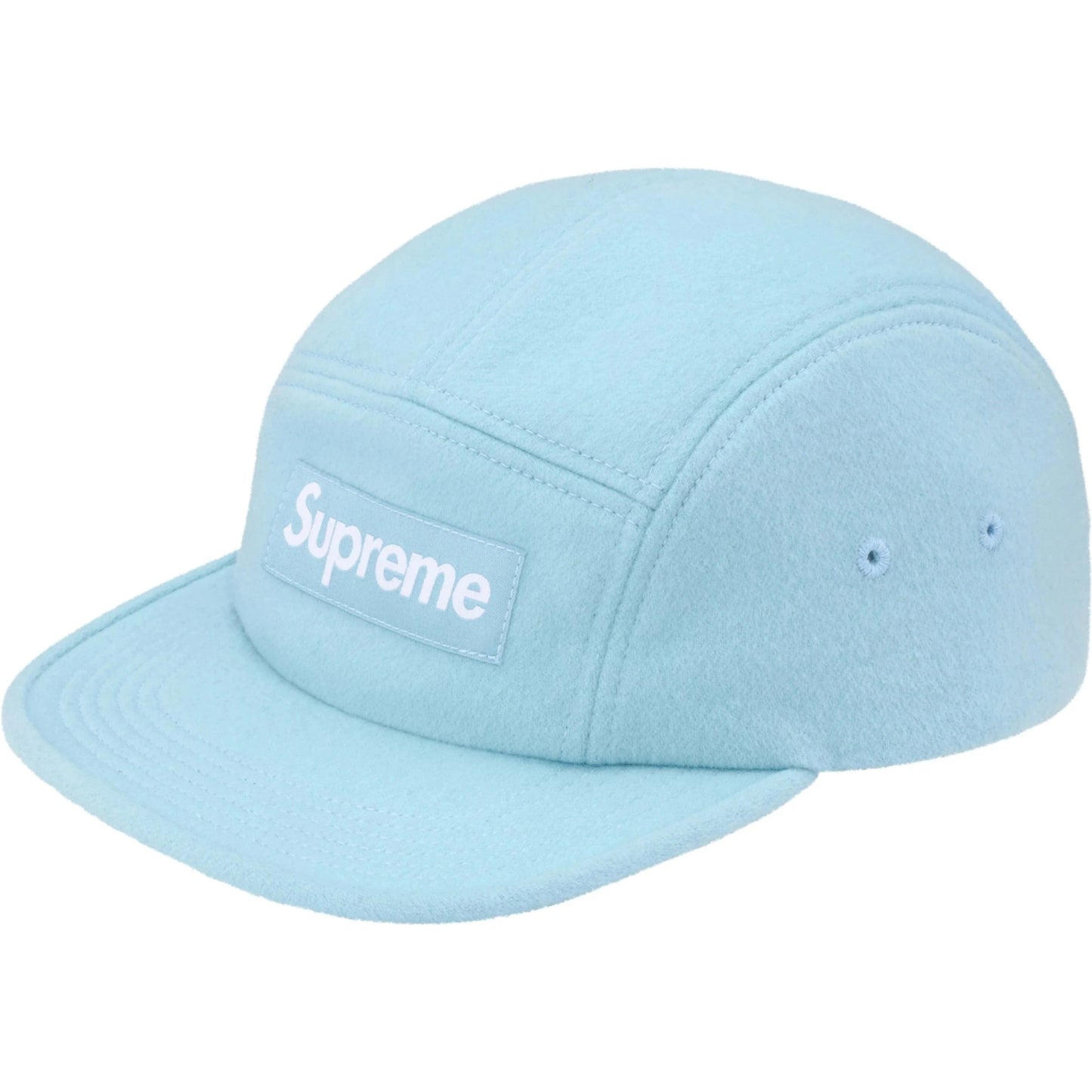 Supreme Loro Piana Wool Camp Cap "Light Blue"