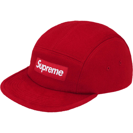 Supreme Loro Piana Wool Camp Cap "Red"