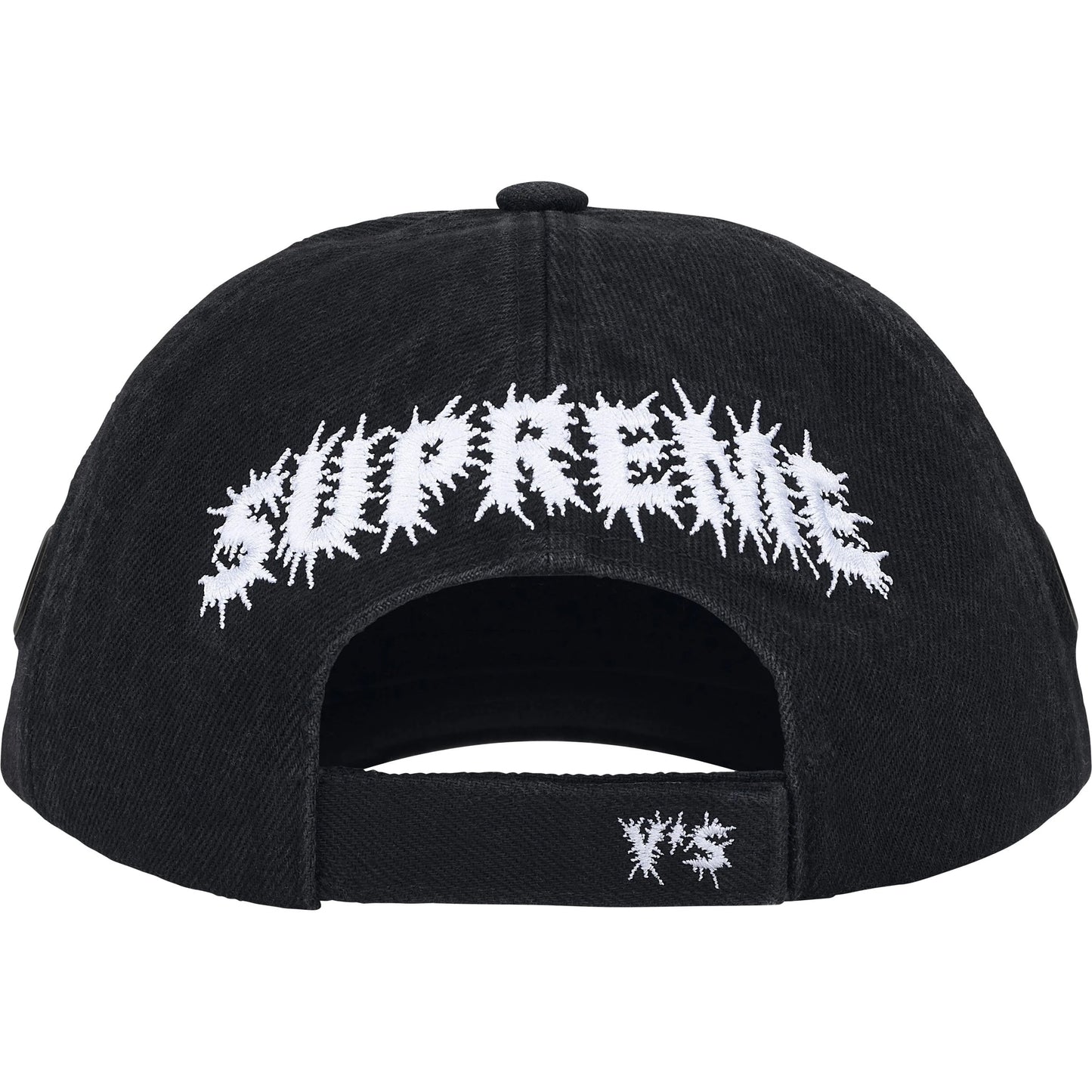 Supreme Y’s Grommet 6-Panel "Washed Black"