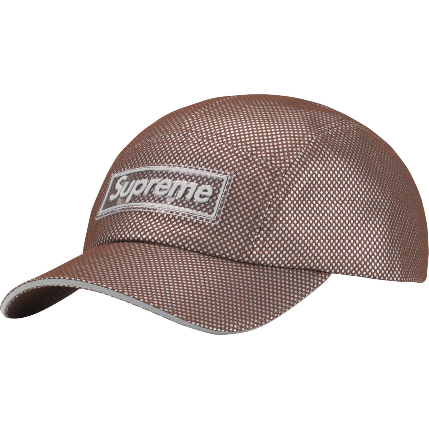 Supreme Metallic Mesh Camp Cap "Brown"