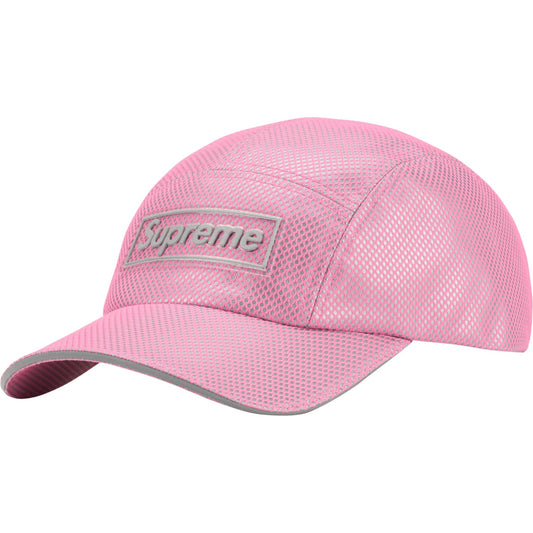 Supreme Metallic Mesh Camp Cap "Pink"