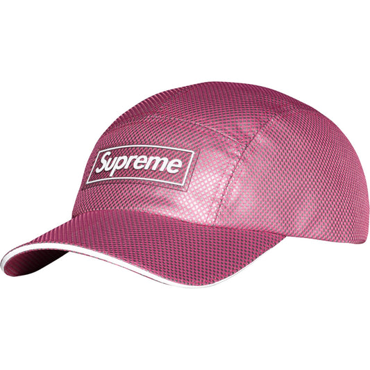 Supreme Metallic Mesh Camp Cap "Pink"