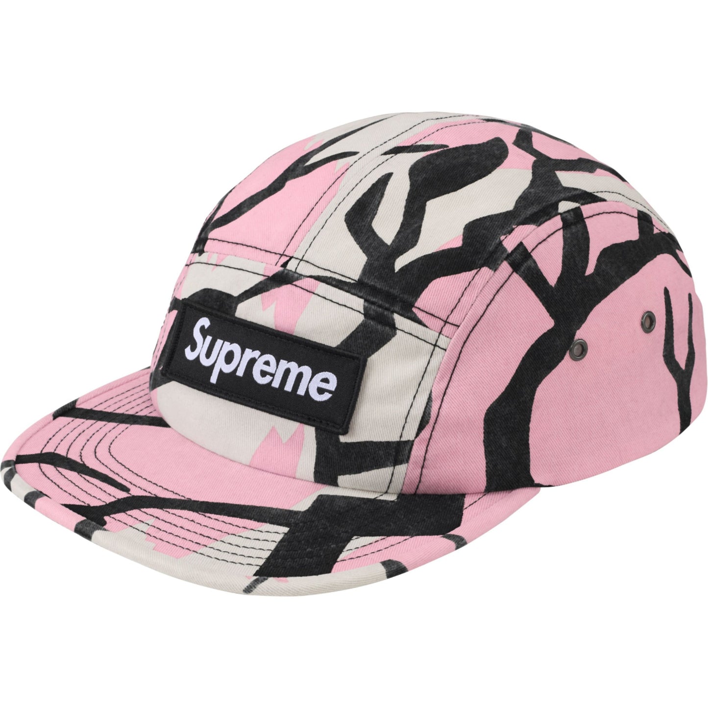 Supreme Military Camp Cap "Pink Predator Camo"