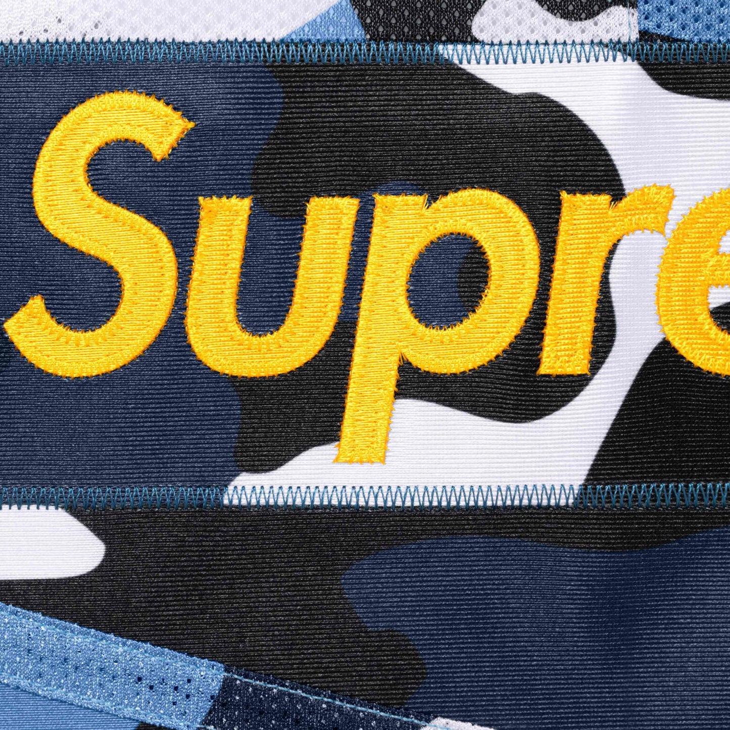 Supreme Nike Football Jersey "Blue Camo"
