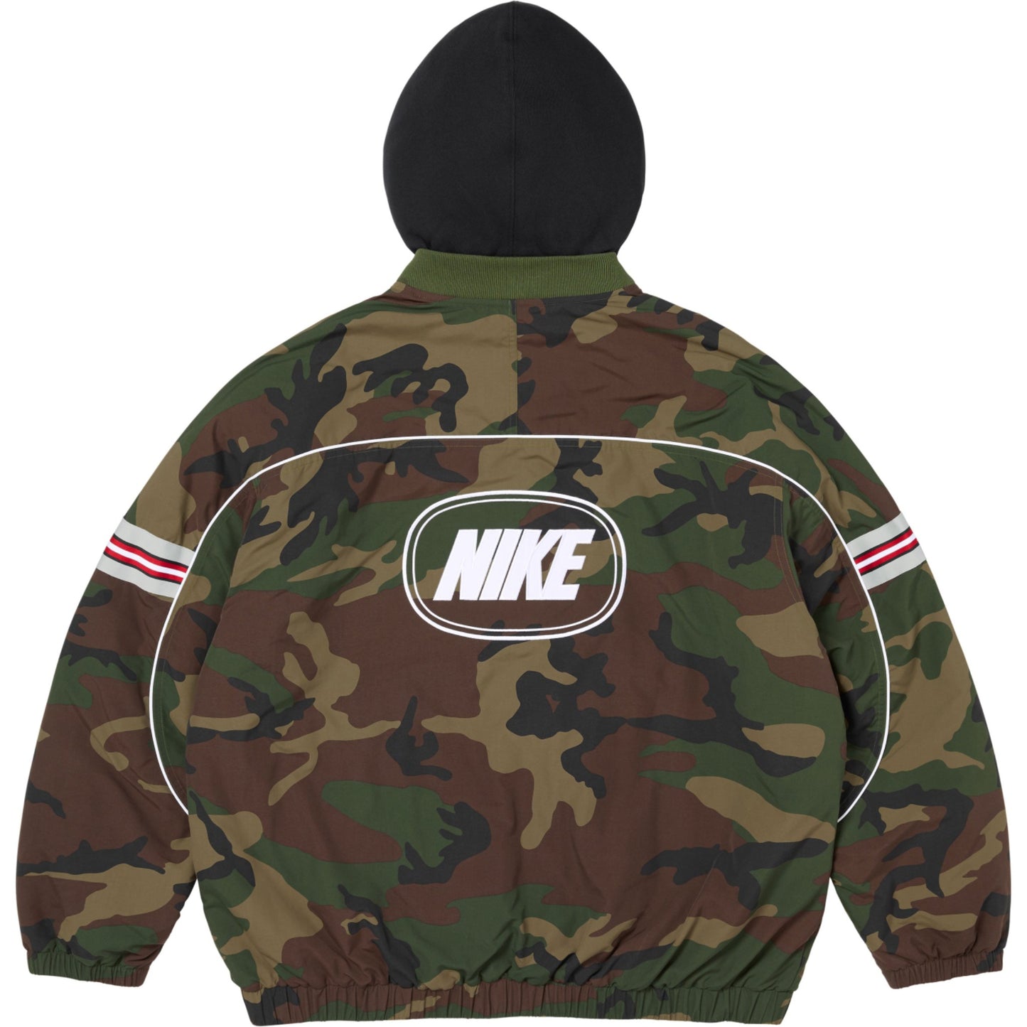Supreme Nike Nylon Hooded Jacket "Woodland Camo"