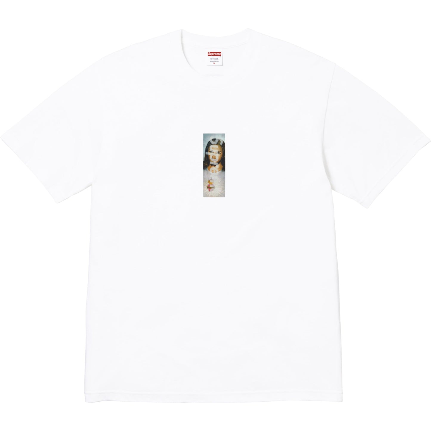 Supreme Prayer Card Box Logo Tee "White"
